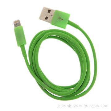 Colored USB synchronization cable for iPhone 5